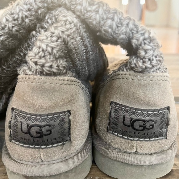 UGG taupe knit button boots! - Picture 8 of 12